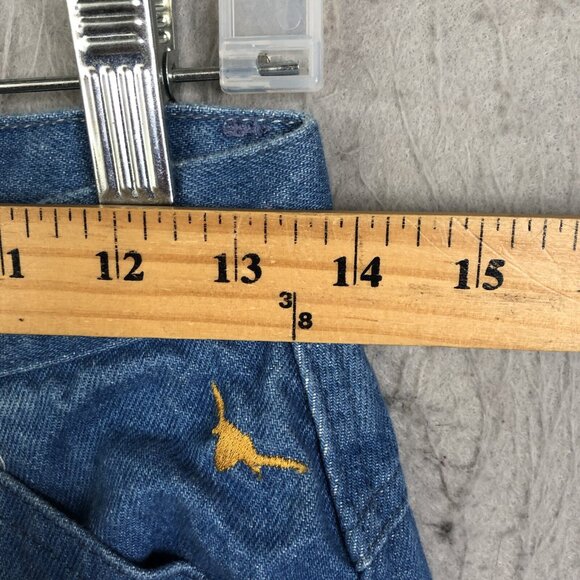 Vintage Jewells Classic Bottoms Jeans Juniors 11 Blue Faded Bareback Western - Picture 4 of 16